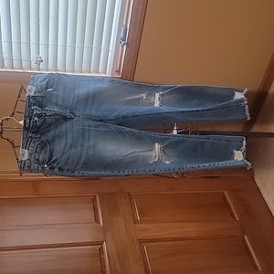 Judy Blue Strait Leg Cropped Jeans